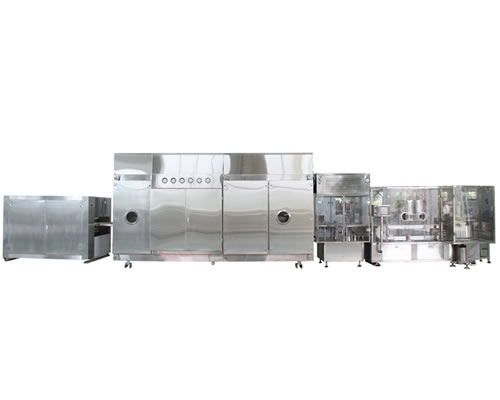 KQF Type High-Speed Air-Flow Powder Sub-Filling Production Line