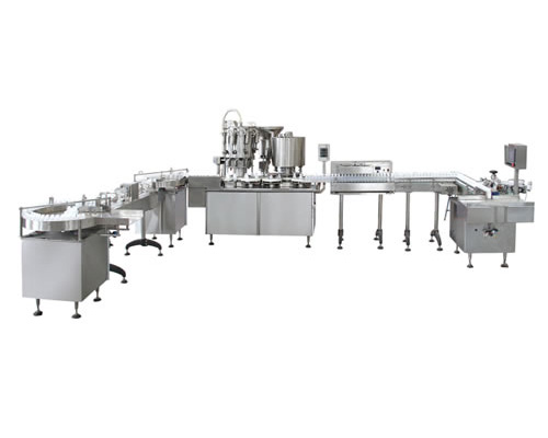 CGF Type Plastic Bottle Filling And Sealing Production Line
